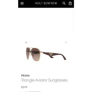 Prada SPR 53Q Aviators